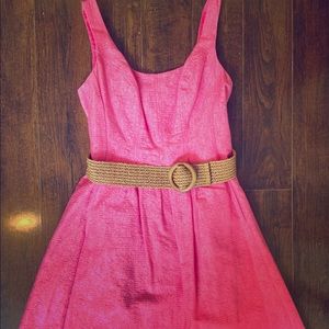 Women’s hot pink Nine West dress size 6